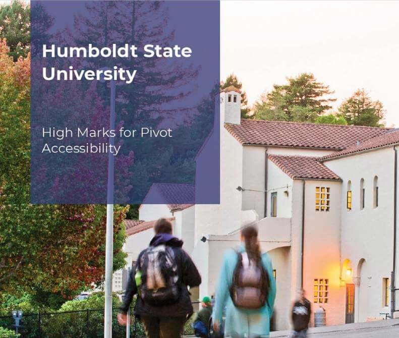Pivot at Humboldt State University case study image